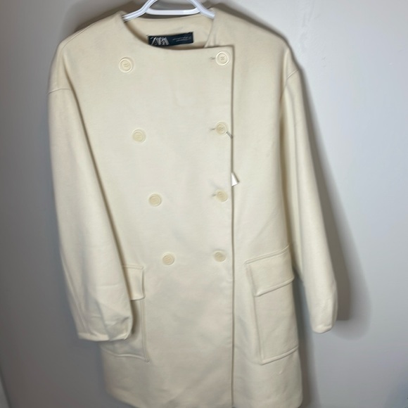 Double breasted autumn winter jacket. - Picture 6 of 6